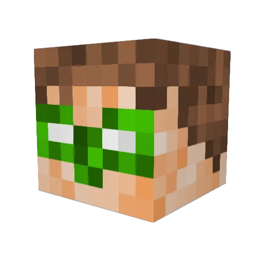 robinlover1234 Minecraft avatar head, 3D render