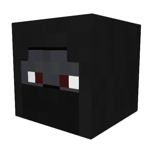 robinzz Minecraft avatar head, 3D render