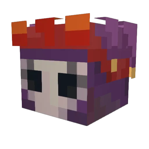 roblingoblin285 Minecraft avatar head, 3D render