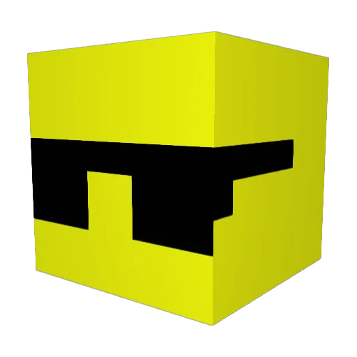 roblox_Lover64 Minecraft avatar head, 3D render