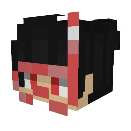 robloxsurfgod Minecraft avatar head, 3D render