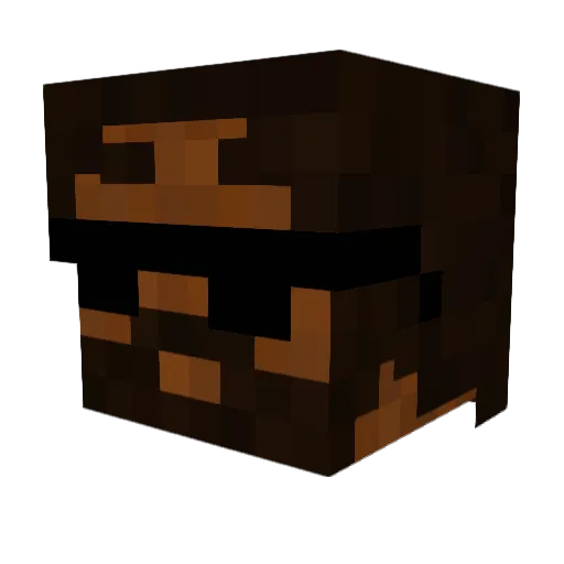 robodan12 Minecraft avatar head, 3D render