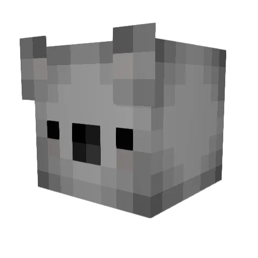 robodekiwi Minecraft avatar head, 3D render
