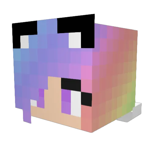 robog5534 Minecraft avatar head, 3D render