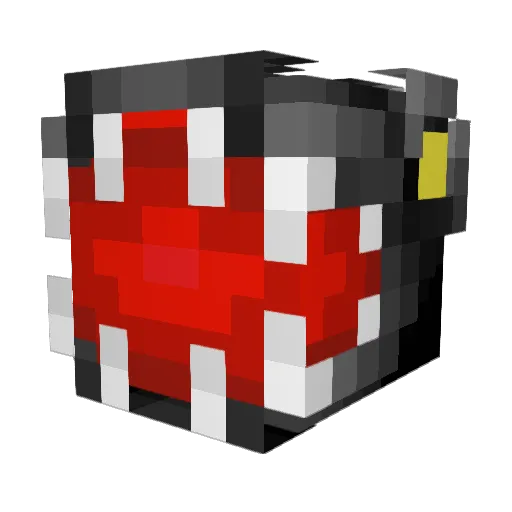 roboleviathan Minecraft avatar head, 3D render