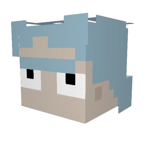 roboslayer13 Minecraft avatar head, 3D render