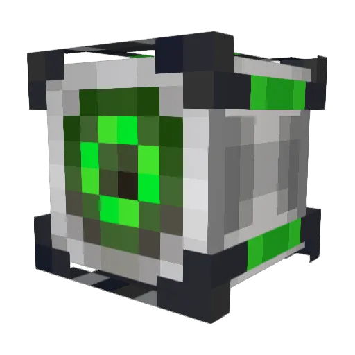 robot26 Minecraft avatar head, 3D render