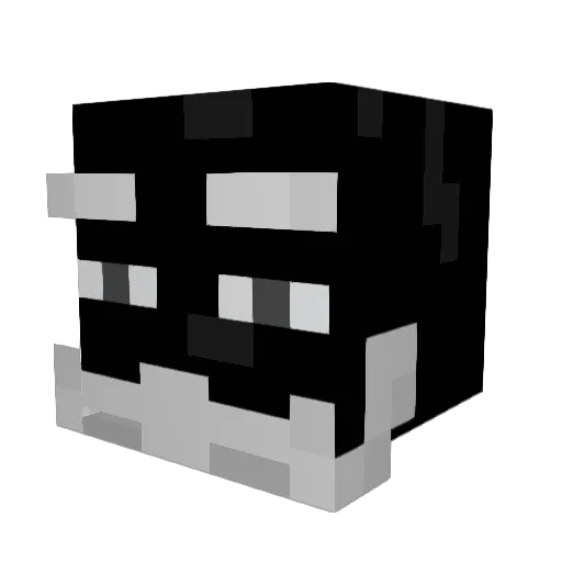robot32d2 Minecraft avatar head, 3D render