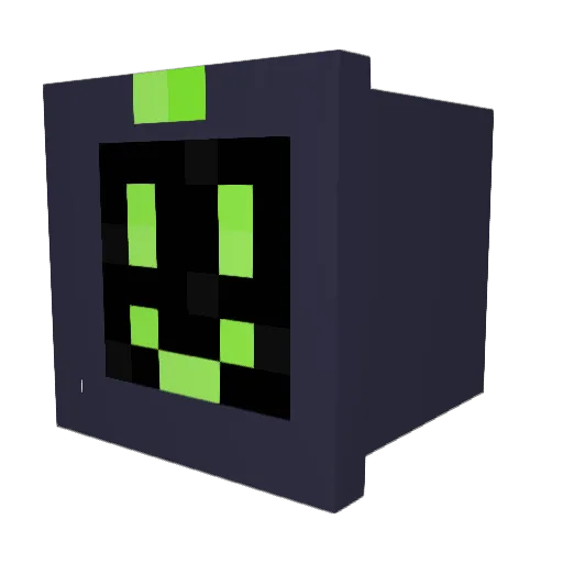robotbabies39 Minecraft avatar head, 3D render