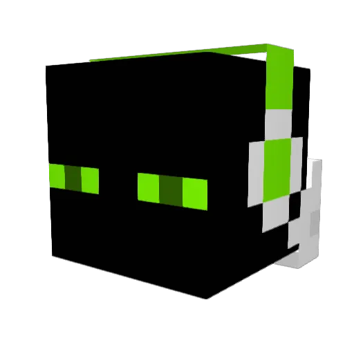 robotman760 Minecraft avatar head, 3D render