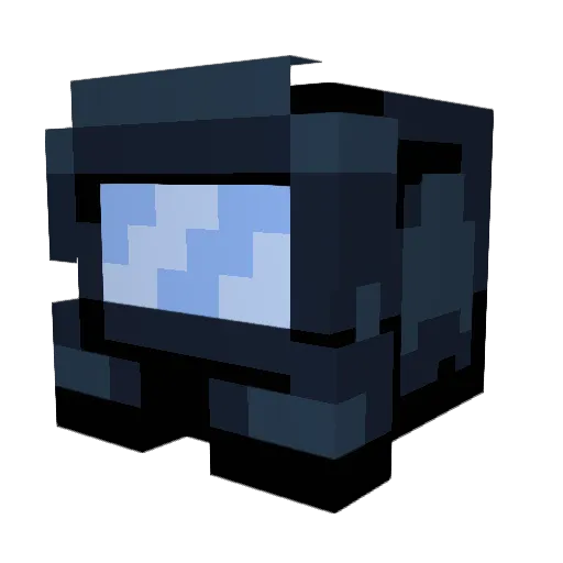robotno2141 Minecraft avatar head, 3D render