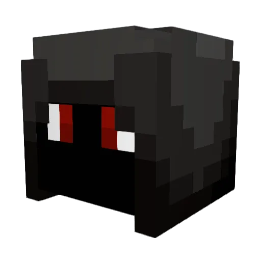 robsiii Minecraft avatar head, 3D render