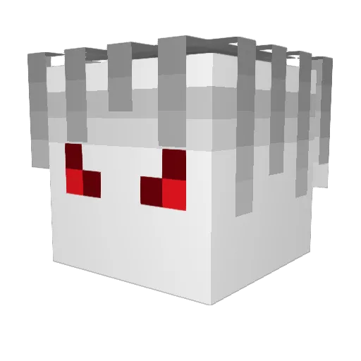 robustchalk Minecraft avatar head, 3D render
