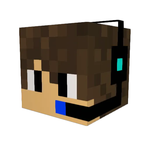 rocco653 Minecraft avatar head, 3D render