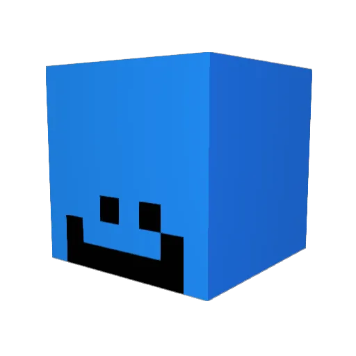 rochoww Minecraft avatar head, 3D render