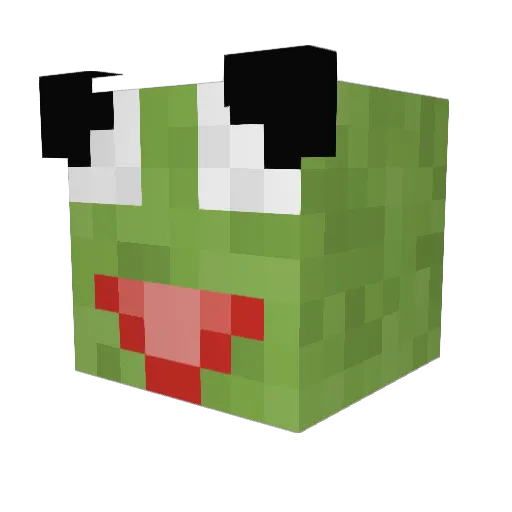 rochu_l Minecraft avatar head, 3D render