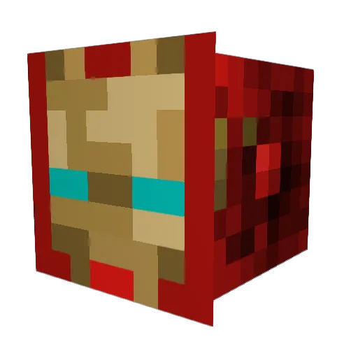 rock5602 Minecraft avatar head, 3D render
