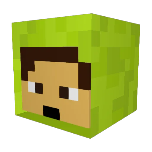 rockabc12345 Minecraft avatar head, 3D render