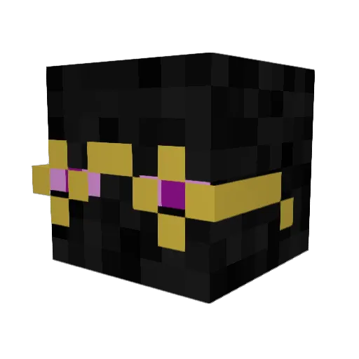 rocket54321 Minecraft avatar head, 3D render