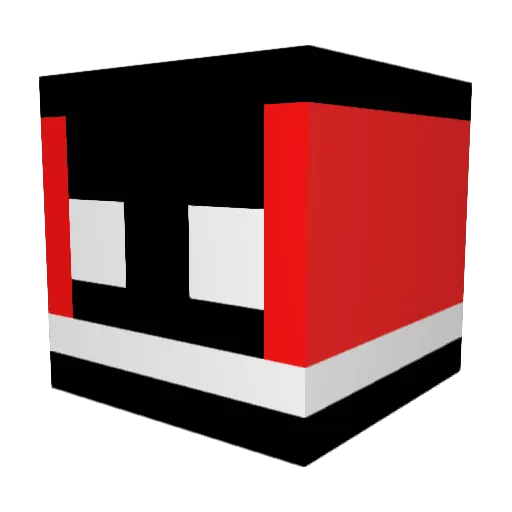 rocketbomb900 Minecraft avatar head, 3D render