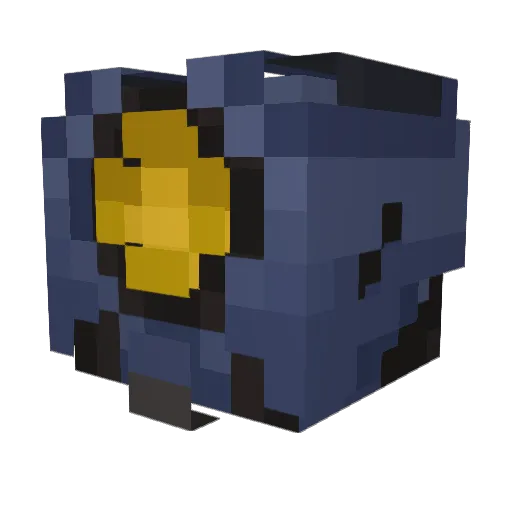 rocketboy1633 Minecraft avatar head, 3D render