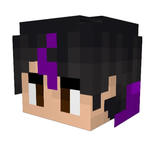 rocketjames009 Minecraft avatar head, 3D render