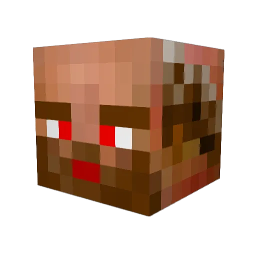 rockjack00 Minecraft avatar head, 3D render