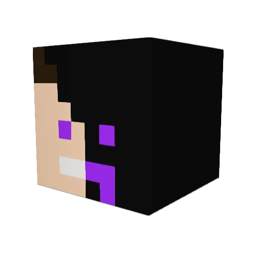 rockman2582 Minecraft avatar head, 3D render