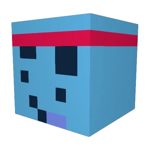 rockson1 Minecraft avatar head, 3D render