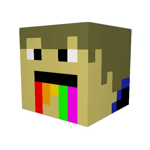 rockstar17279 Minecraft avatar head, 3D render