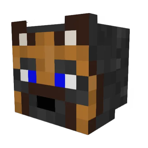 rockstarjoel3000 Minecraft avatar head, 3D render
