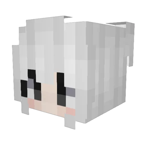 rockstarmade28 Minecraft avatar head, 3D render
