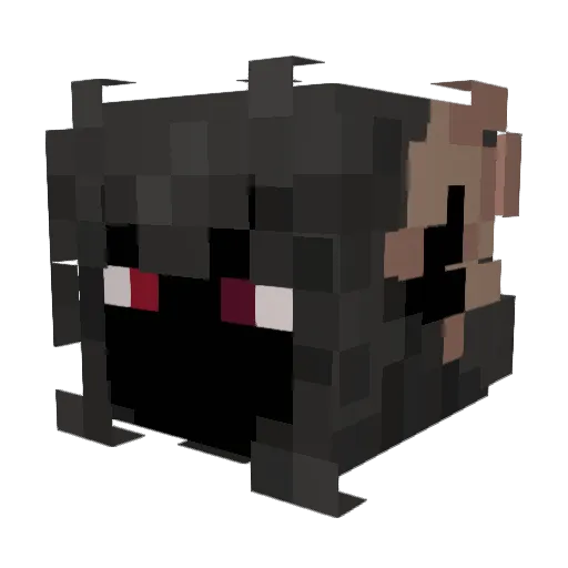 rockytimez Minecraft avatar head, 3D render