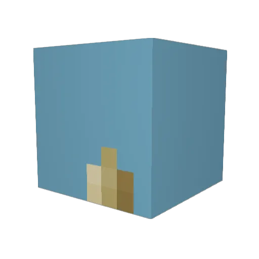 rod0108 Minecraft avatar head, 3D render