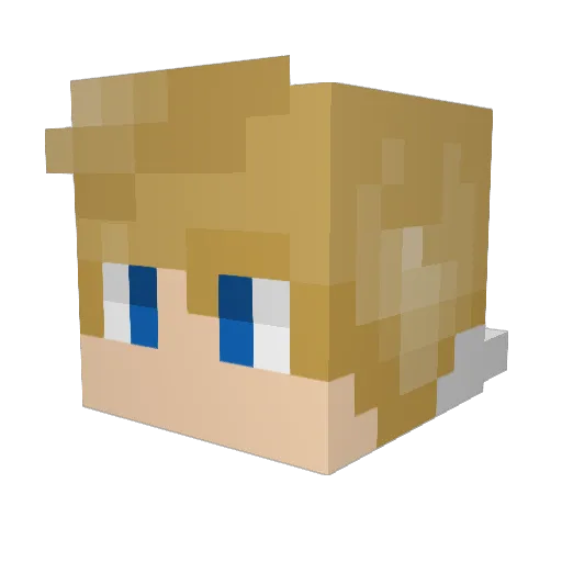 rodion4ik_2008 Minecraft avatar head, 3D render