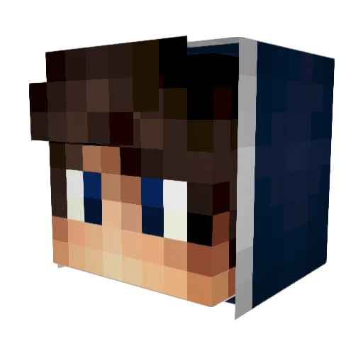 rodlucasnj Minecraft avatar head, 3D render
