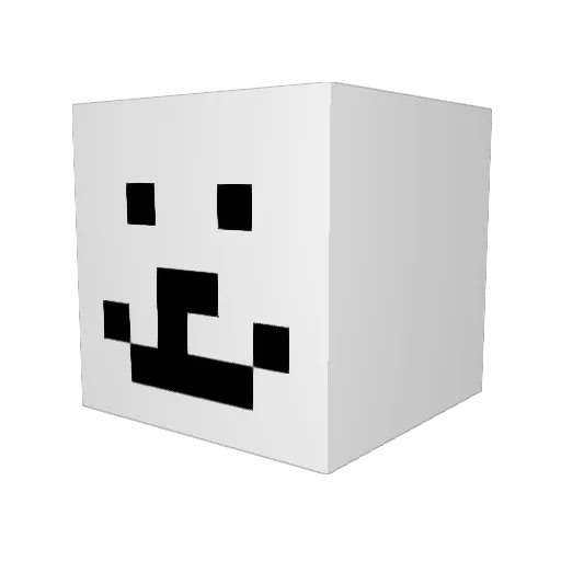 rodman0012 Minecraft avatar head, 3D render