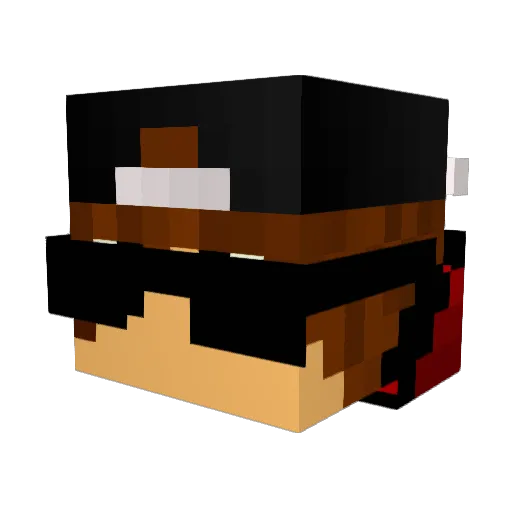 rodrigamer1810 Minecraft avatar head, 3D render