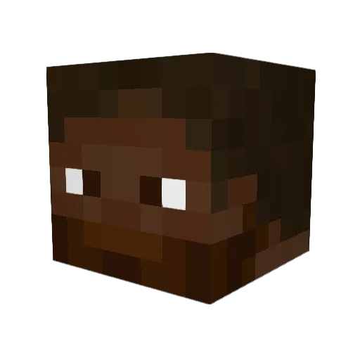 rodriguito29 Minecraft avatar head, 3D render