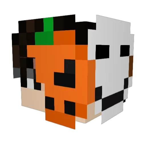rody213 Minecraft avatar head, 3D render