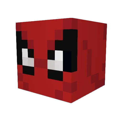 rodyszn Minecraft avatar head, 3D render