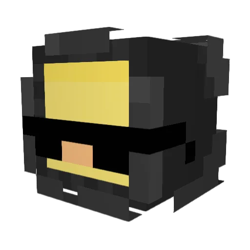 roeim123 Minecraft avatar head, 3D render