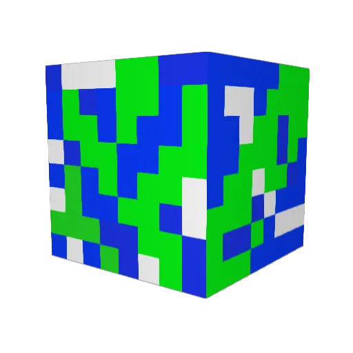 roffsicle Minecraft avatar head, 3D render