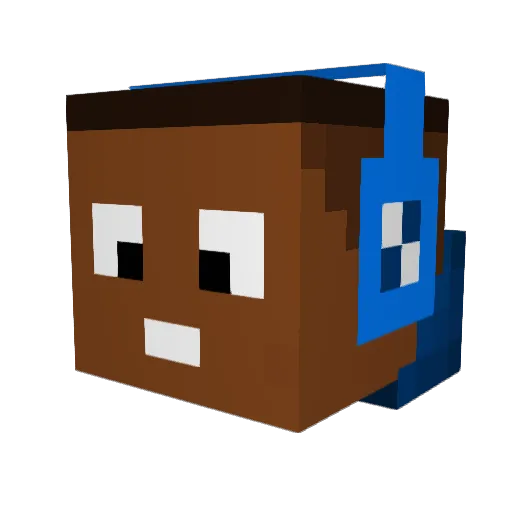 roflcopter70920 Minecraft avatar head, 3D render