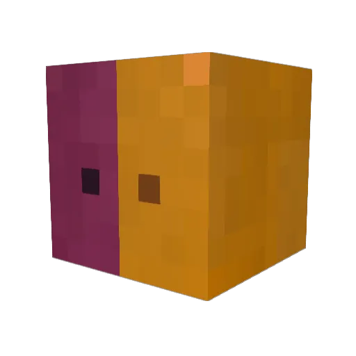rofxd Minecraft avatar head, 3D render
