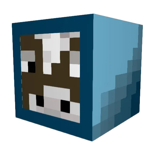 rog13 Minecraft avatar head, 3D render