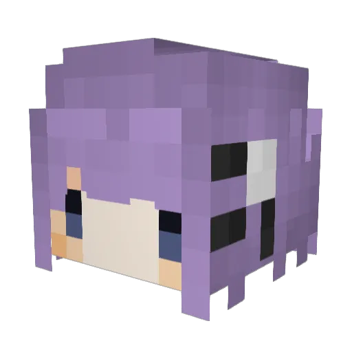 roger0403 Minecraft avatar head, 3D render