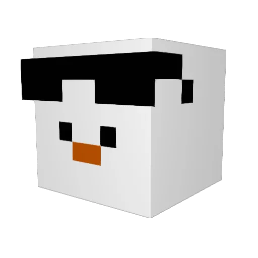 roger20034 Minecraft avatar head, 3D render