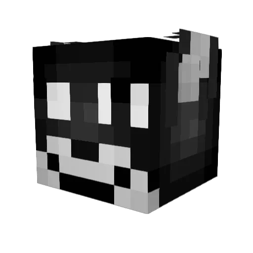 rogerdodger_ Minecraft avatar head, 3D render