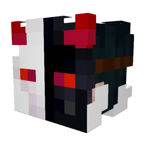 rogerja Minecraft avatar head, 3D render